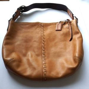 Coach Camel Leather Bag